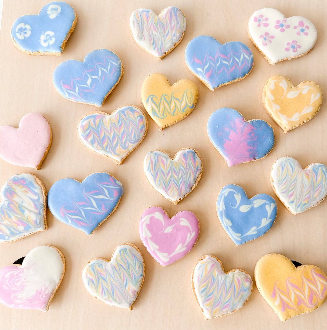 Iced Loveyloos Cookies